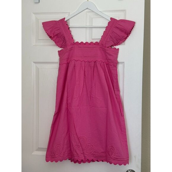 J. Marie Beckley Dress Pink Embroidered Womens XS-L NWT - Picture 15 of 16